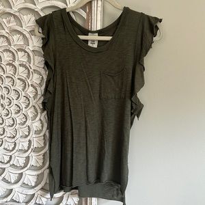 Free People Flutter Sleeve Tank
